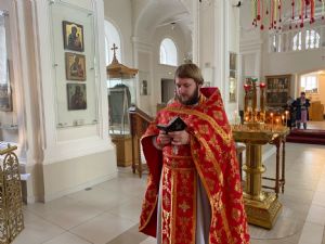 Литургия в день памяти великомученика Георгия Победоносца