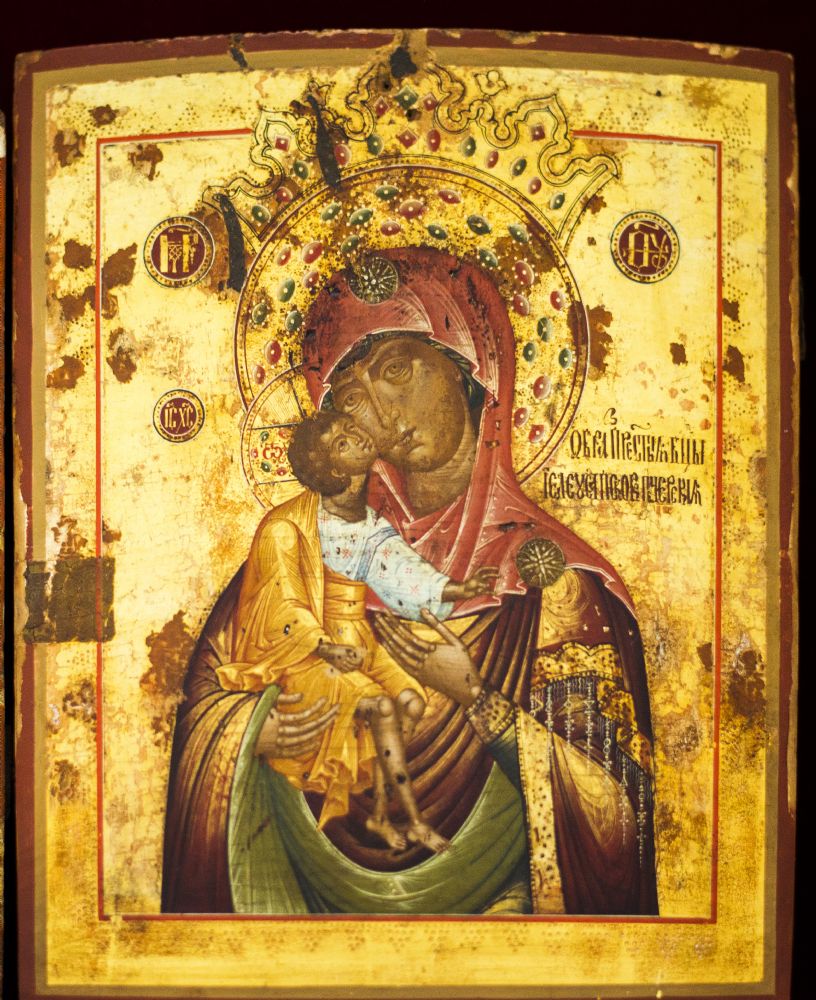 Образ Пресвятой Богородицы Иелеуса Псково-Печерская
