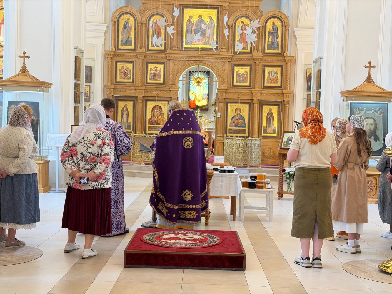 Начало Успенского поста в нашем храме